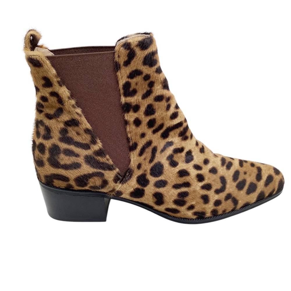 {Diane B Milano}Cheetah Ankle Boots